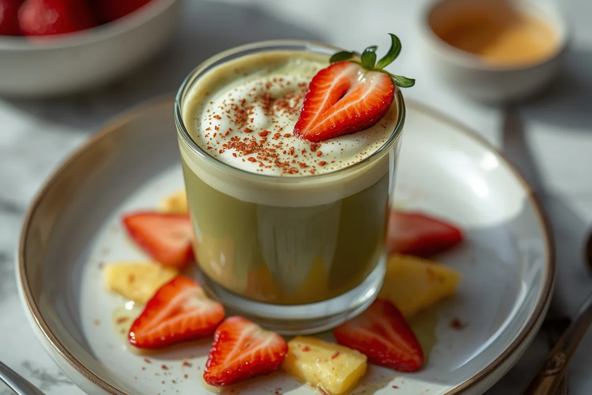 Strawberry Matcha Latte – Viral Spring Drink