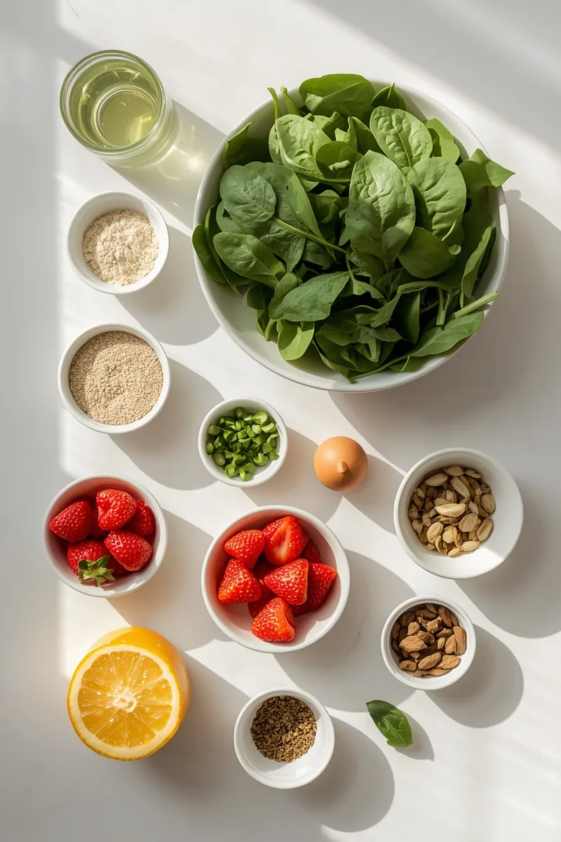 Strawberry Spinach Salad with Poppy Seed Dressing – Easy Spring Salad