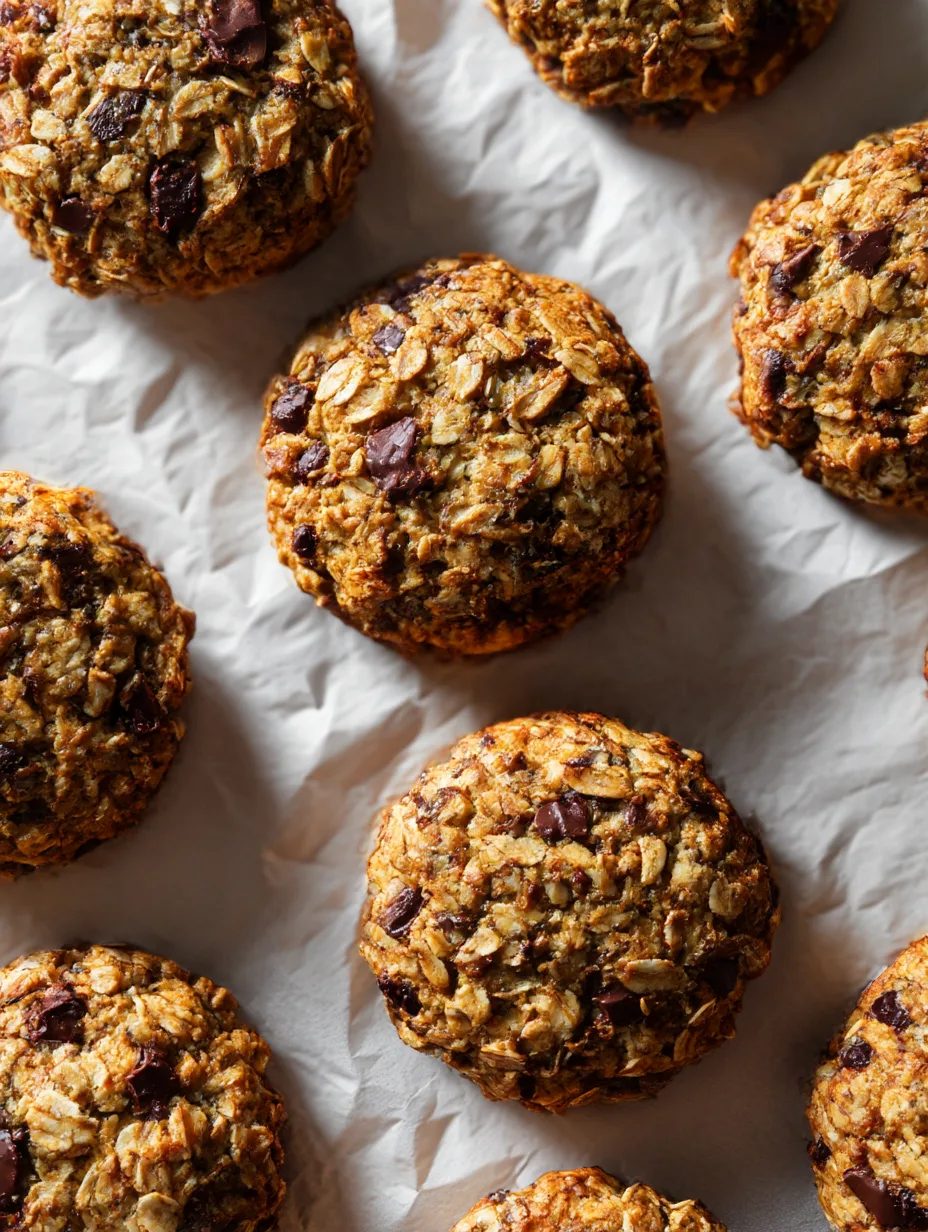 2-Ingredient Banana Oat Cookies