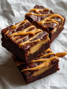 3-Ingredient Banana PB Brownies