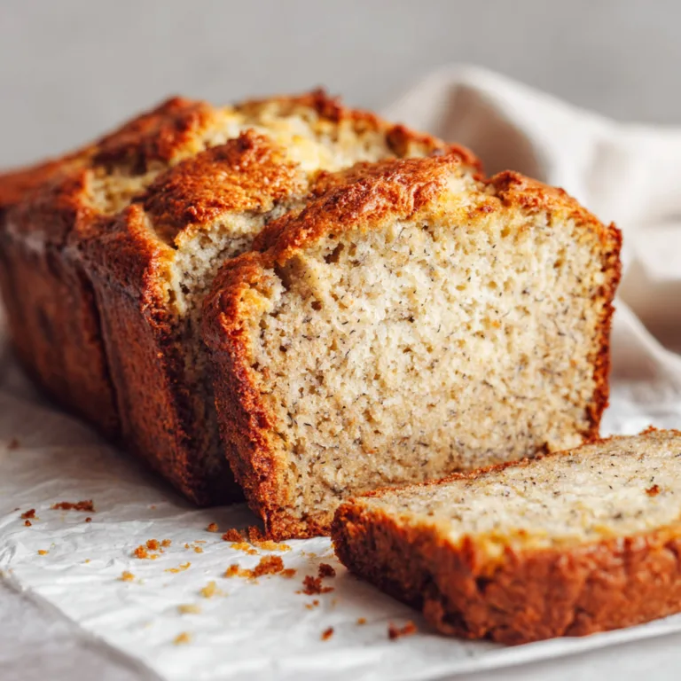 Cottage Cheese Banana Bread