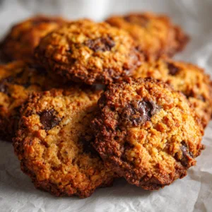 3-Ingredient Crunchy Oatmeal Cookies