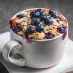 Blueberry Yogurt Oat Bake