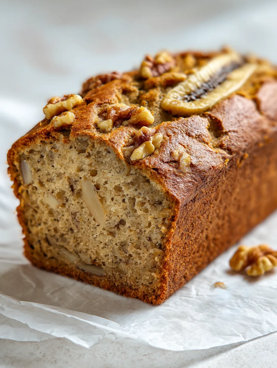 Brown Butter Banana Walnut Bread