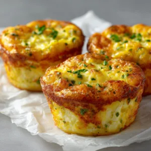 Fluffy Cottage Cheese Egg Muffins