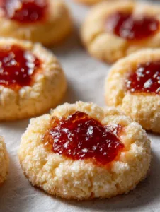 Guava & Cheese Thumbprint Cookies