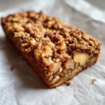No-Flour Apple Cinnamon Oat Snack Bread