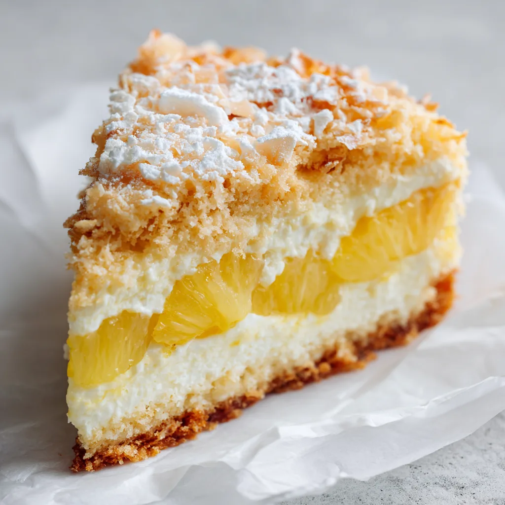 Pineapple Cream Cheese Dump Cake