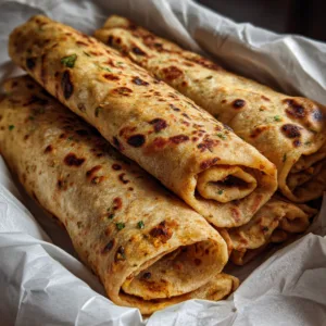 Soft Paratha for Chicken Rolls