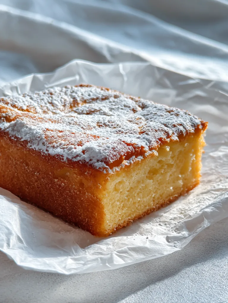 4-Ingredient ’90s Magic Cake