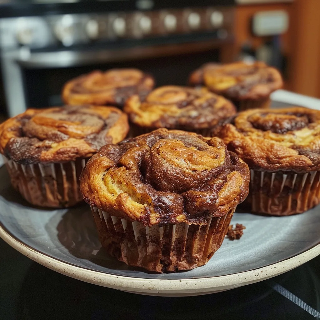 Home 3 Cinnamon Roll Cottage Cheese Muffins