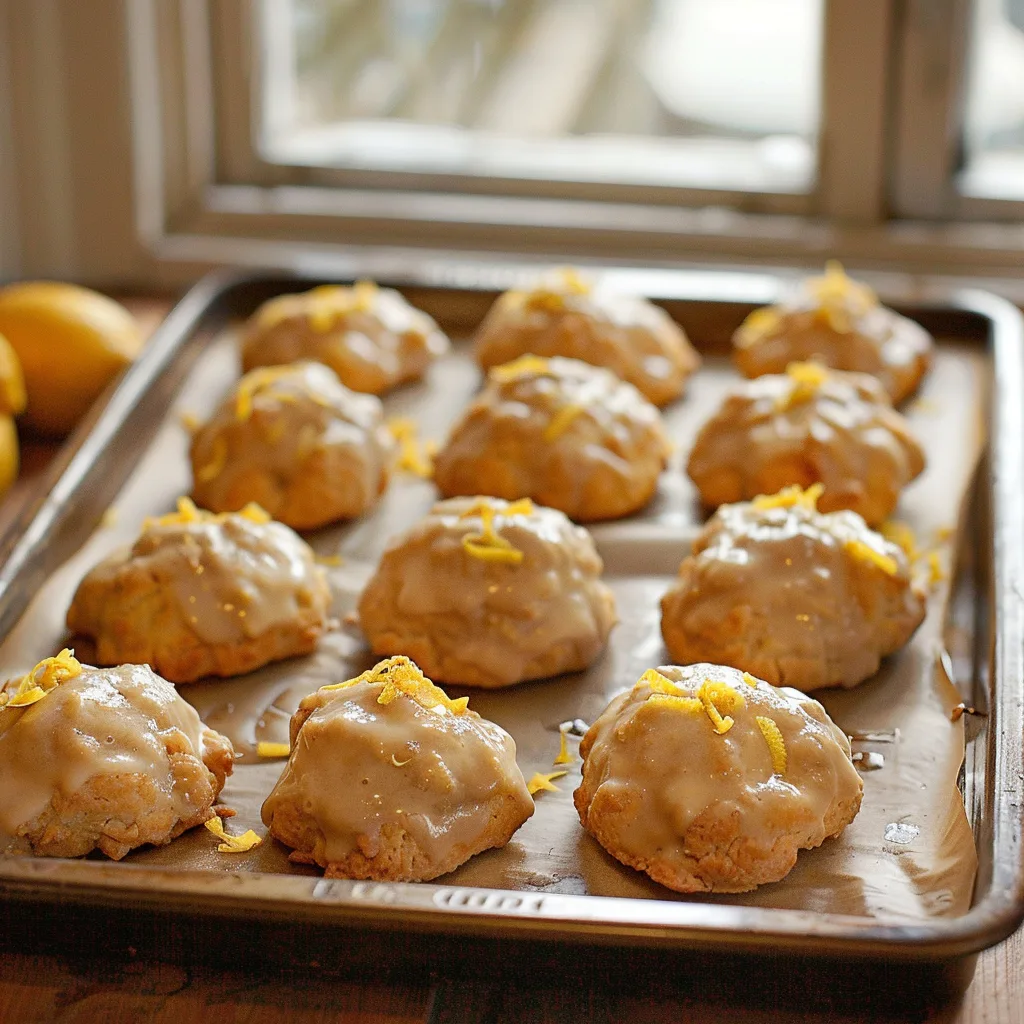 Cottage Cheese Lemon Cookies