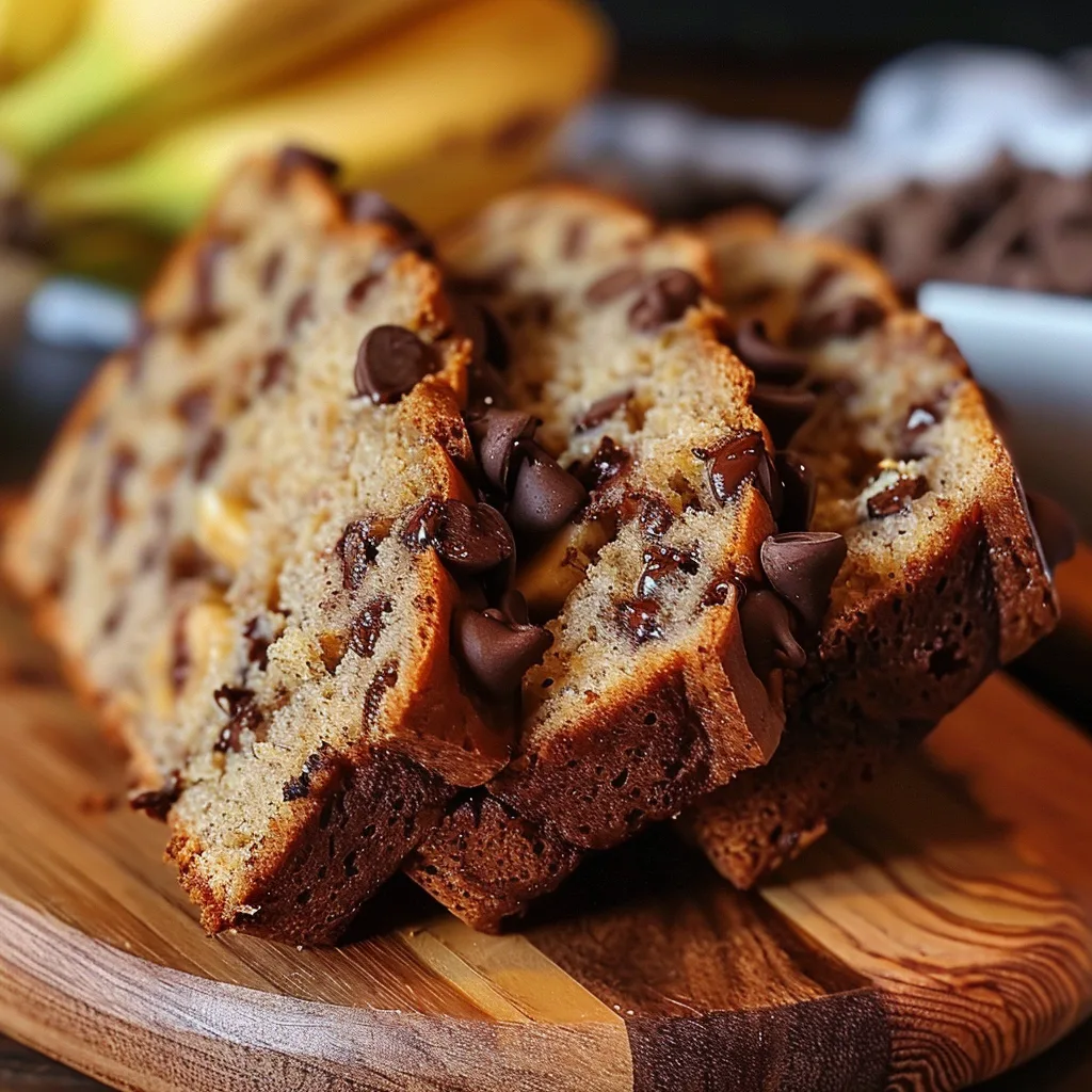 Banana Cinnamon Greek Yogurt Banana Bread Slices