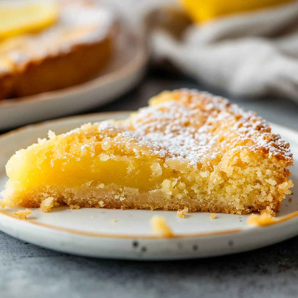 Lemon Curd Cake