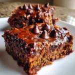 4-Ingredient Chocolate Oat Brownies