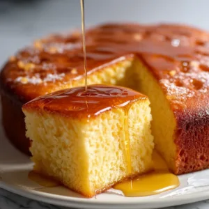 Sugar-Free Vanilla Syrup Cake