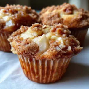 Apple Coffee Cake Muffins