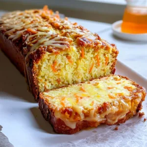 Carrot Honey Yogurt Breakfast Loaf