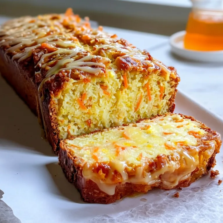 Carrot Honey Yogurt Breakfast Loaf