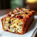 Banana Apple Walnut Cake