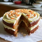 Keto Carrot Cake with Cream Cheese Frosting