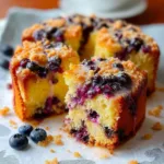 blueberry brunch cake