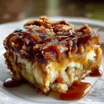 Caramel Apple Cinnamon Roll Dump Cake