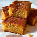 Buttery Brown Sugar Cake Squares