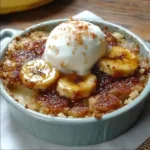 Southern Banana Cobbler