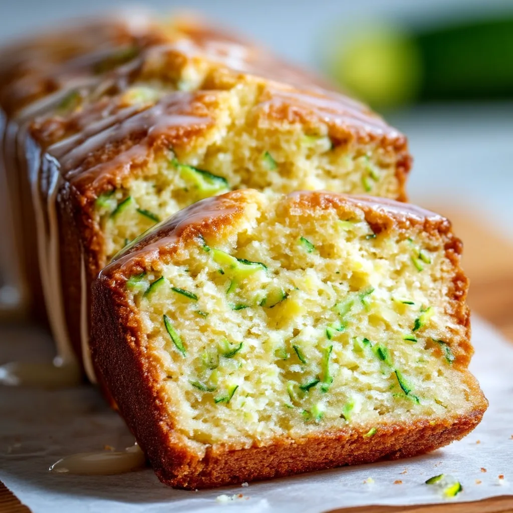 Lemon-Zested Zucchini & Almond Cake