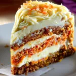 Carrot Cake Cheesecake Easter Dessert