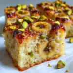 Banana Pistachio Yogurt Squares