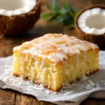 Moist Coconut Milk Cake