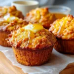 Carrot Honey Breakfast Butter Muffins