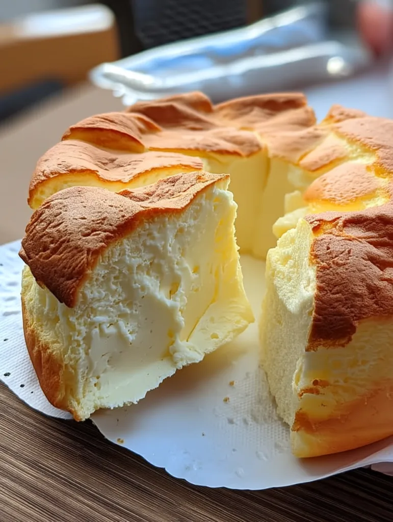 Fluffy and soft cloud bread