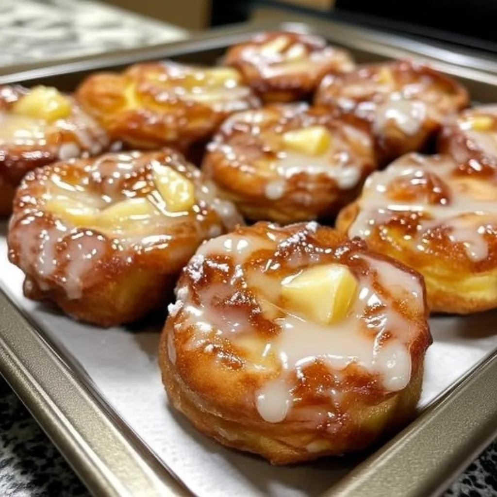 Baked Apple Fritters
