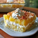Heavenly Pineapple Coconut Delight: 5 Powerful Reasons This No-Bake Dessert Is Pure Tropical Bliss 9 Pineapple Coconut Delight