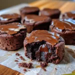 Healthy Greek Yogurt Banana Chocolate Brownie Bites