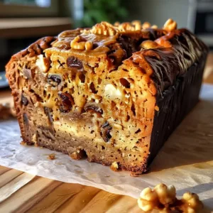 Coffee Date Maple Walnut Bread
