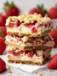 strawberry cheesecake bars