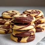 Marble Chocolate Chips Cookies