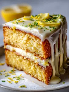 Limoncello Mascarpone Cake