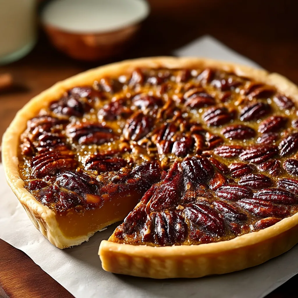 Condensed Milk Pecan Pie