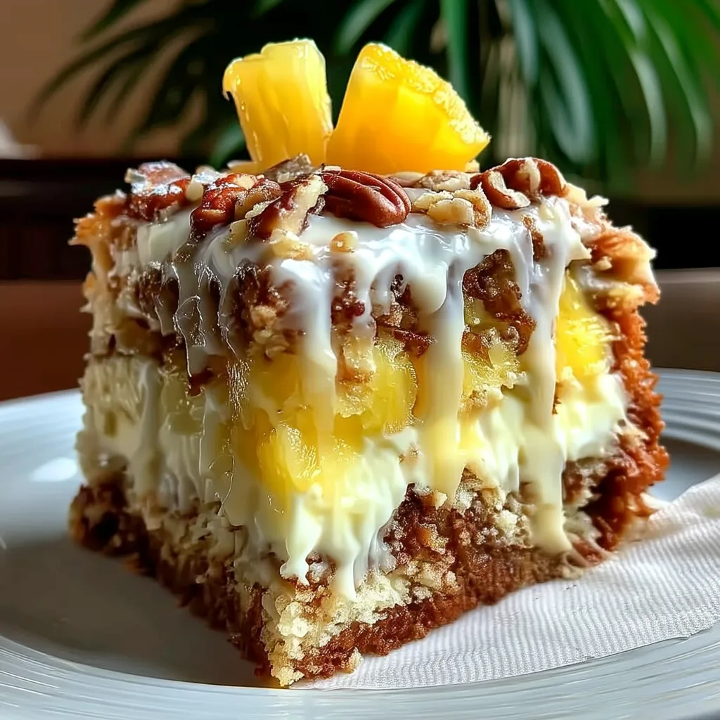Hawaiian Pineapple Cake