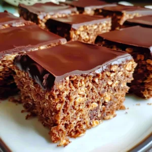 Chocolate Cornflake Traybake Cake