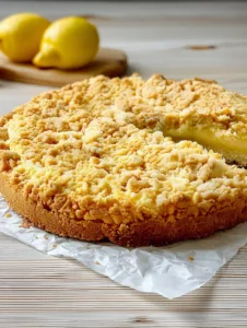 Lemon Crumble Cake