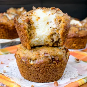 Carrot Cream Cheese Muffins