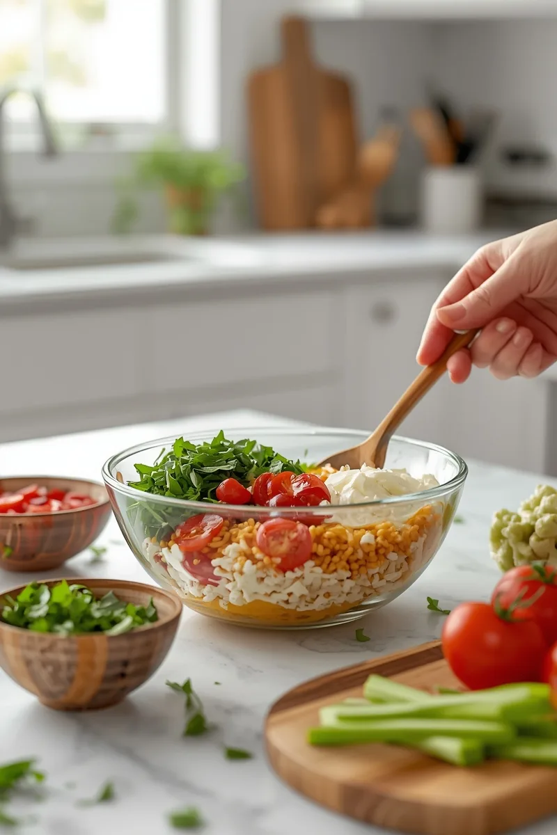 Cottage Cheese Pizza Bowl – Viral High Protein Dinner
