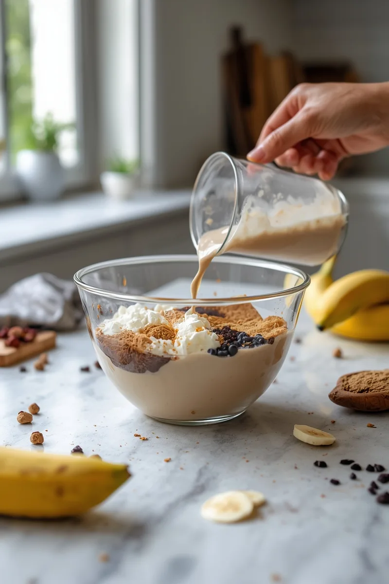 Peanut Butter Banana Smoothie – High Protein Smoothie