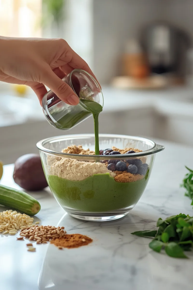 Green Detox Smoothie – Healthy Morning Drink